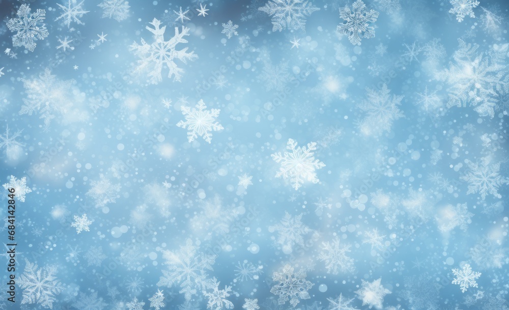 Enchanting Winter Wonderland: Discover the Magic of Snowflakes Generative AI