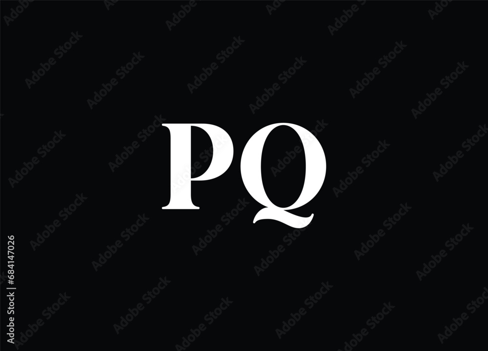 Creative Letters PQ Logo Design Vector Template Creative Letters PQ Logo Design Vector Template
