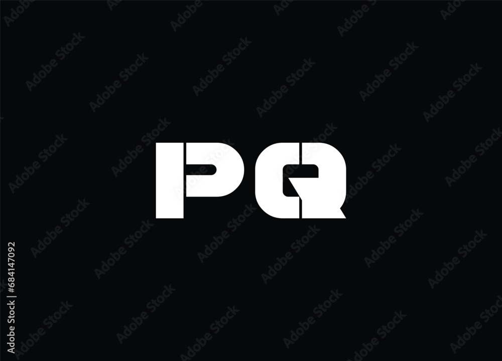 Creative Letters PQ Logo Design Vector Template Creative Letters PQ Logo Design Vector Template