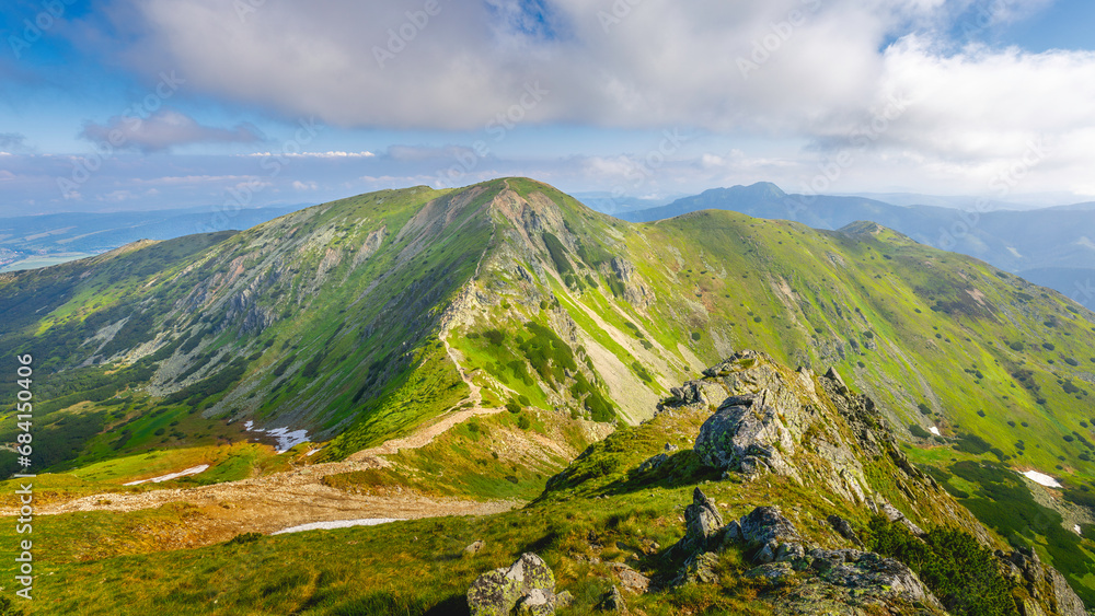mountain landscape with sky mountain landscape with sky