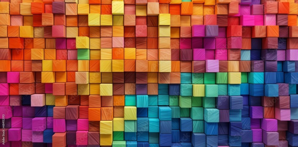 abstract background with squares abstract background with squares