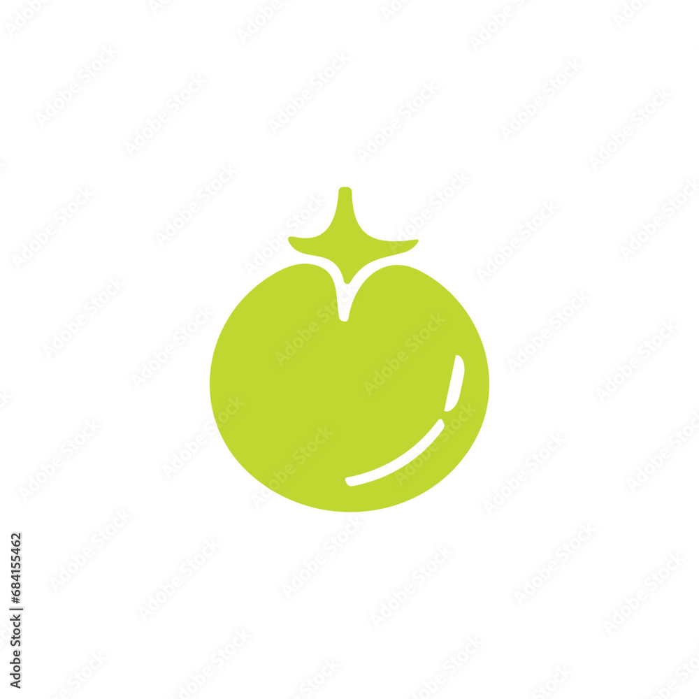 fruits and vegetables icon on white background vector graphics fruits and vegetables icon on white background vector graphics