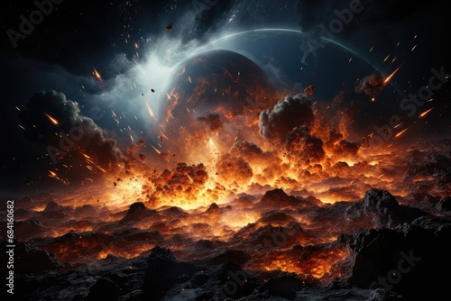 Cosmic Armageddon, Judgment Day of Planet Earth photo