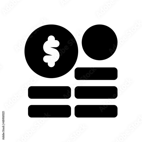 coin glyph icon