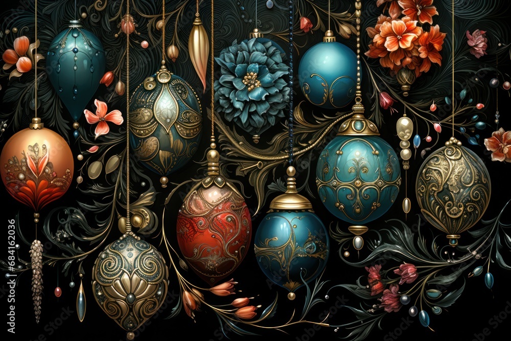 Ornaments and Baubles - Generative AI Ornaments and Baubles - Generative AI