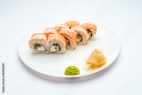 Japanese rice rolls