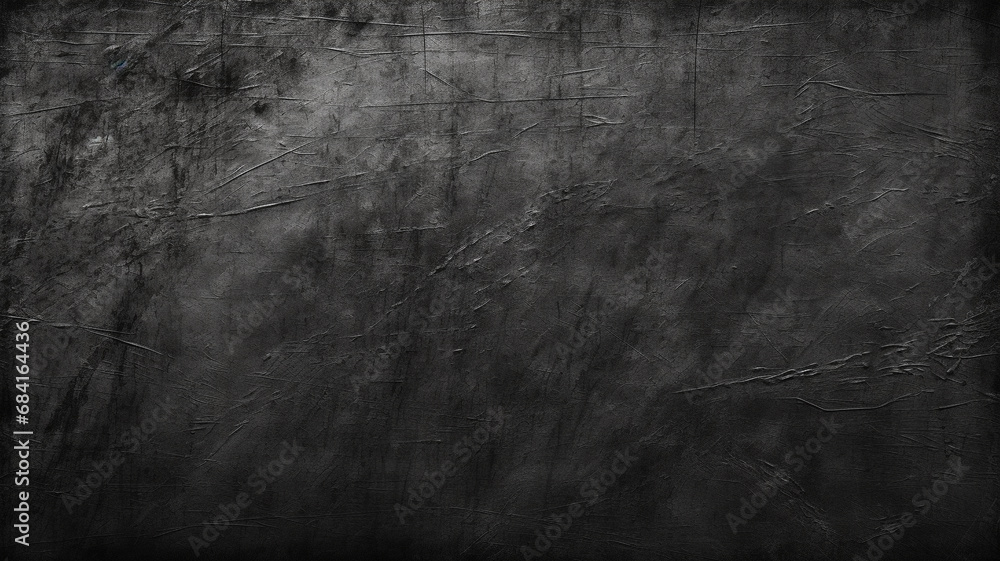 Fototapeta premium Grunge and scratch on black metal plate background