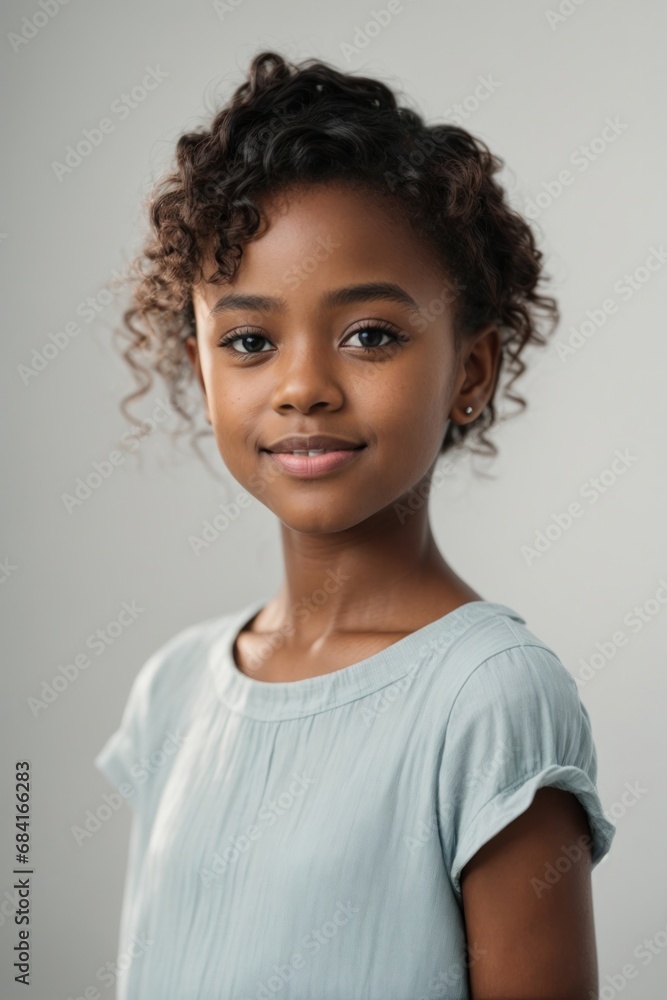 Beautiful African American girl with smooth and healthy facial skin. This is a very cute portrait of black people with a refreshing smile. Beautiful African American girl with smooth and healthy facial skin. This is a very cute portrait of black people with a refreshing smile.