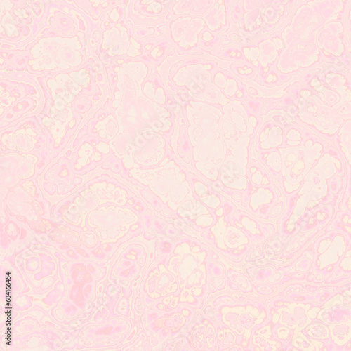 Abstract Marble texture. Fractal digital Art Background. High Resolution. Pink peach color marble texture. Can be used for background or wallpaper