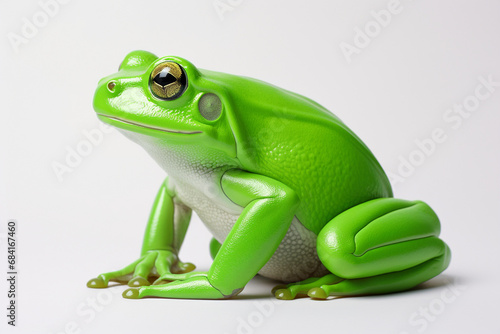 minimalist frog created with Generative Ai