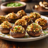 Savory Delights: A Culinary Symphony of Stuffed Mushroom Appetizers and Gourmet Meatballs