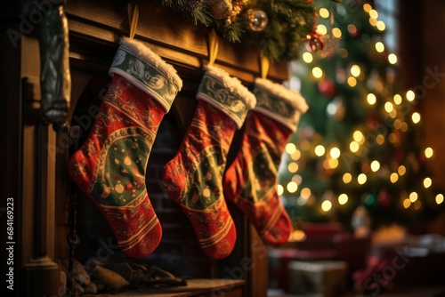 Christmas Stockings - Generative AI