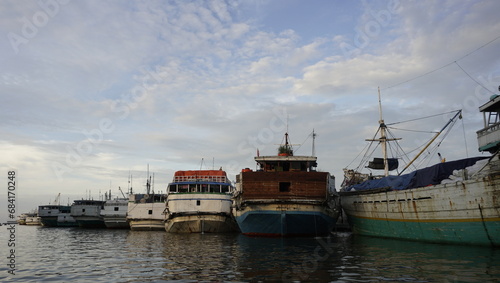 boats in the harbor © yannis