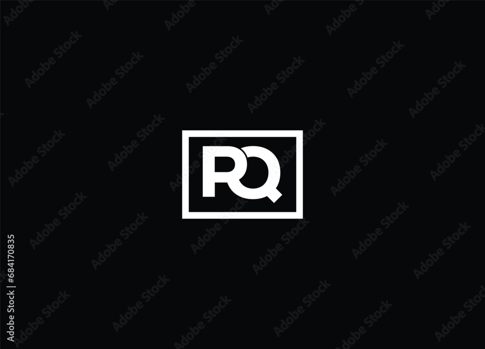 Creative Letters RQ Logo Design Vector Template Creative Letters RQ Logo Design Vector Template