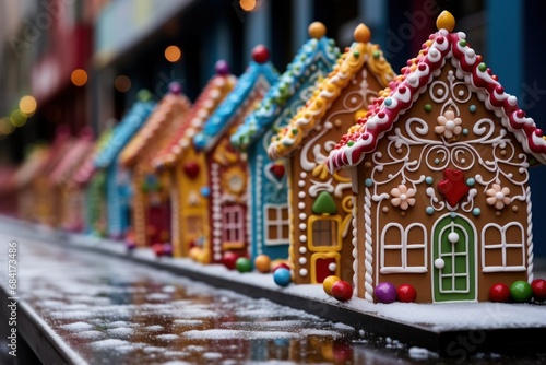 Gingerbread Houses - Generative AI
