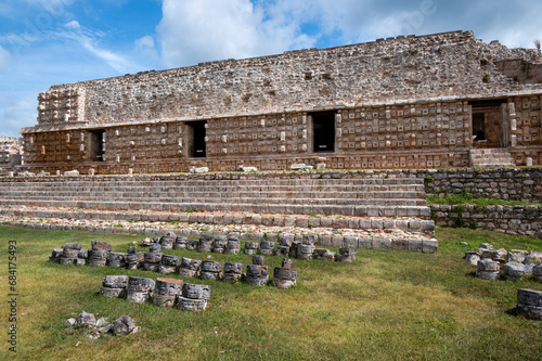 Mayan archaeological site of Kabah on the Puuc route in the state of Yucatan, Mexico photo