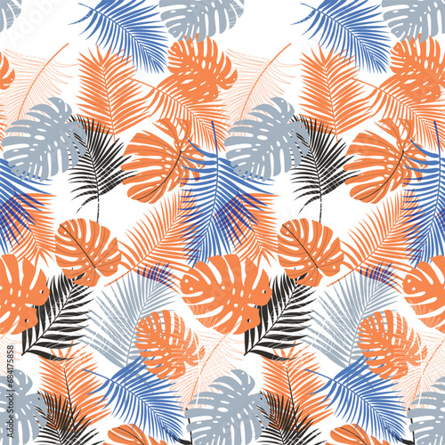 seamless floral pattern design graphic artwork ready for textile prints.