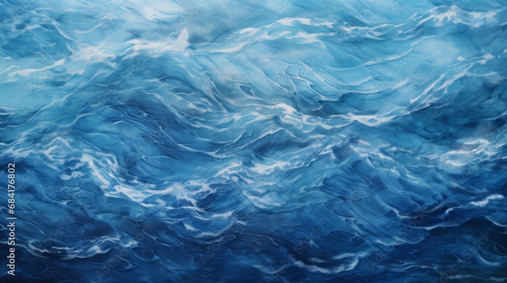 Deep blue sea / ocean texture, copy space, 16:9 Deep blue sea / ocean texture, copy space, 16:9