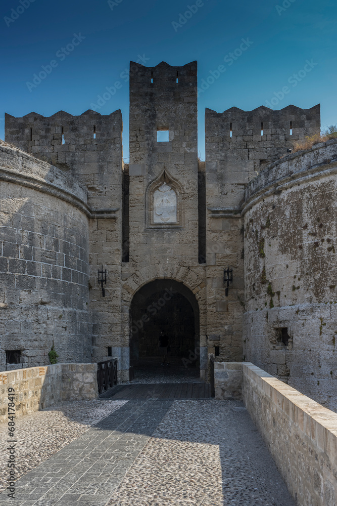 old fortress in Rhodes Old Town