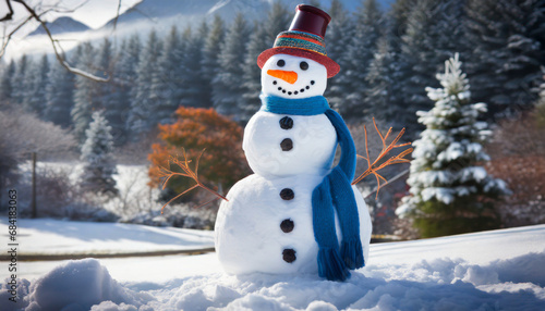 snowman of snow © Enzo