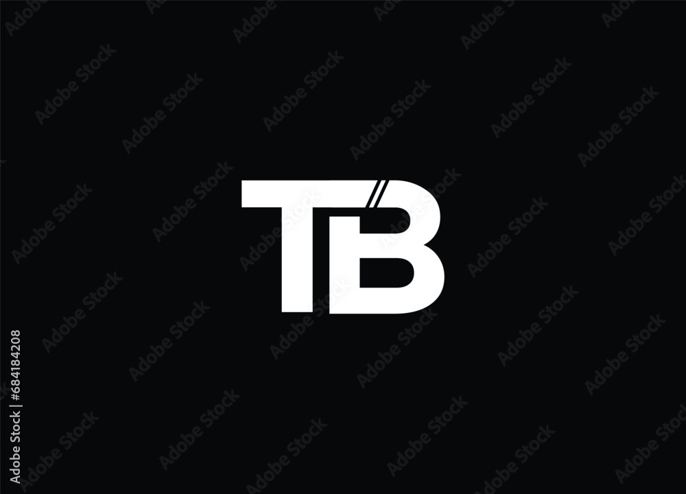 Creative Letters TB Logo Design Vector Template Creative Letters TB Logo Design Vector Template