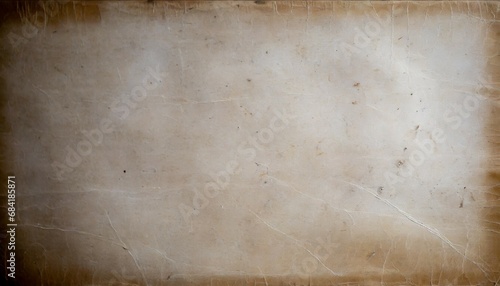 vintage distressed old paper canvas texture film grain dust and scratchestexture with vignette border background for design backdrop or overlay design