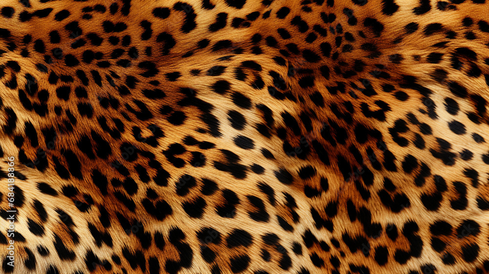 The pattern replicate the intricate and striking design of a leopard's coat created with Generative Ai The pattern replicate the intricate and striking design of a leopard's coat created with Generative Ai