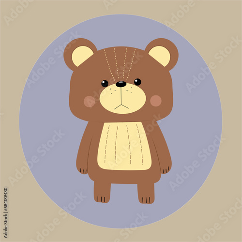 Teddy bear cartoon cute japanese kawaii