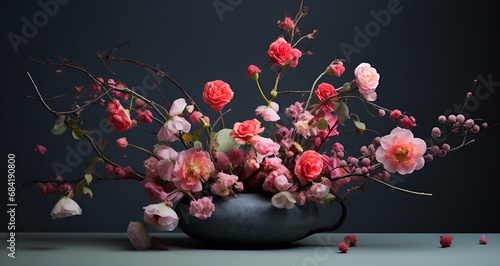 flower  bouquet  flowers  pink  rose  nature  vase  spring  arrangement  blossom  decoration  floral  beauty  bloom  plant  bunch  flora  garden  gift