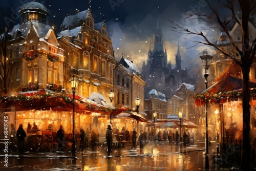 Christmas Markets - Generative AI © Sidewaypics