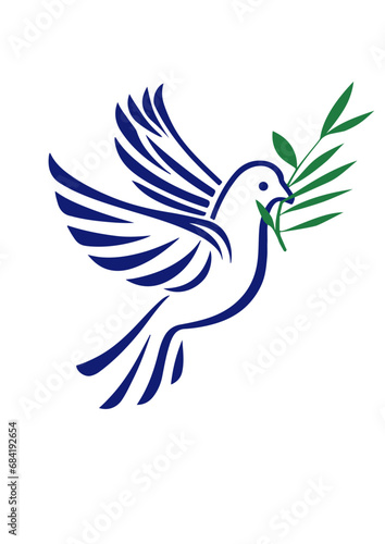 colombe de la paix photo
