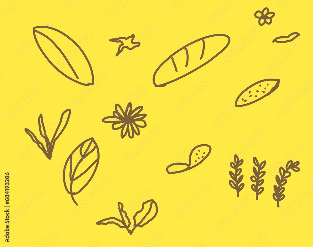 seamless background with leaves nature seamless background with leaves nature