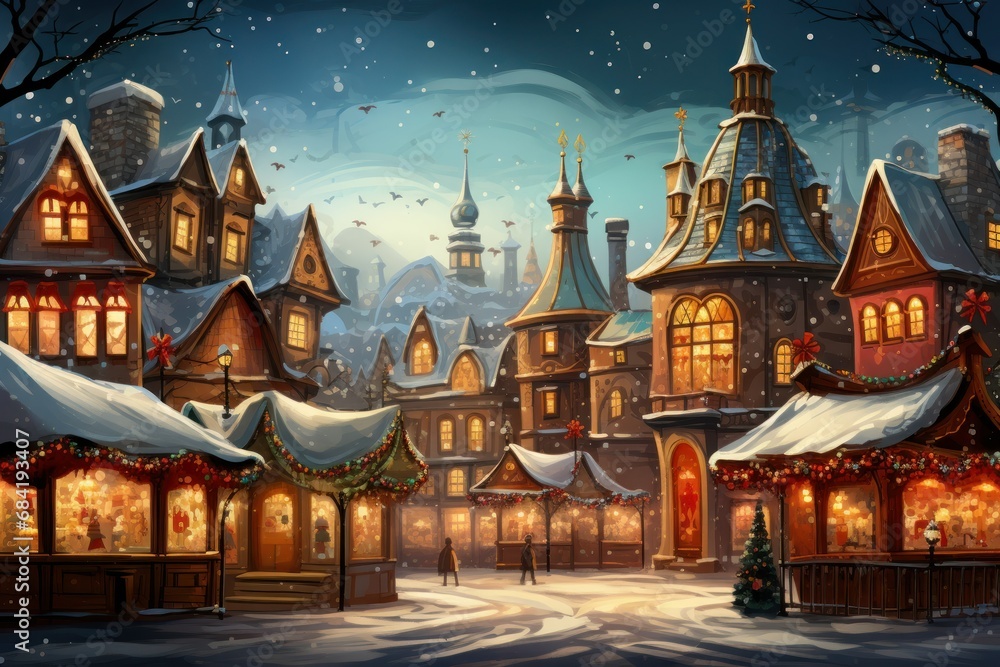 Christmas Markets - Generative AI Christmas Markets - Generative AI