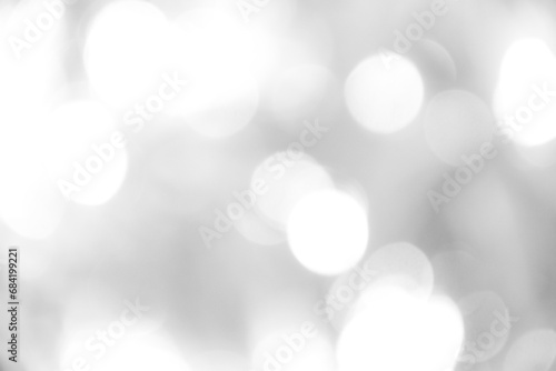 white abstract shiny bokeh background