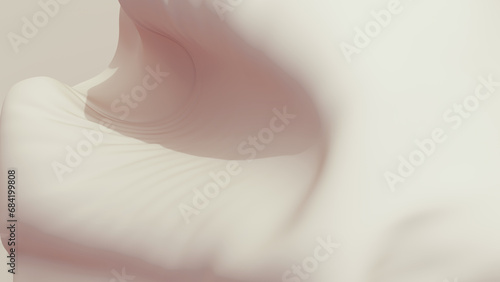 Fotografie Neutral backgrounds abstract soft tones beige brown background curve fold crushe