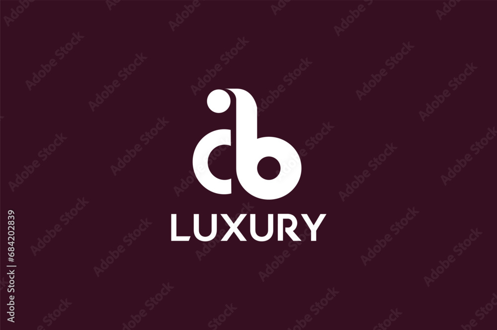 Fototapeta premium Luxury Creative Latter, monogram, business, company, logo design