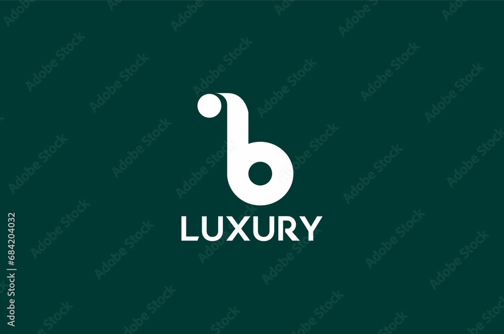 Fototapeta premium Luxury Creative Latter, monogram, business, company, logo design
