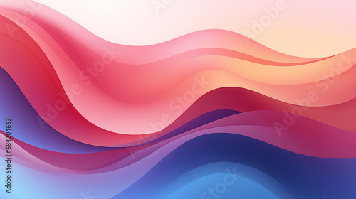 Abstract Background with Wavy Pattern - Modern Graphic Design