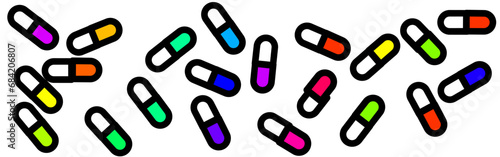 medicine capsule icon vector illustration