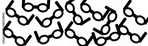 eye glasses icon vector illustration