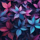 Enchanting Dance of Blue and Pink: Nature's Unseen Color Symphony Generative AI