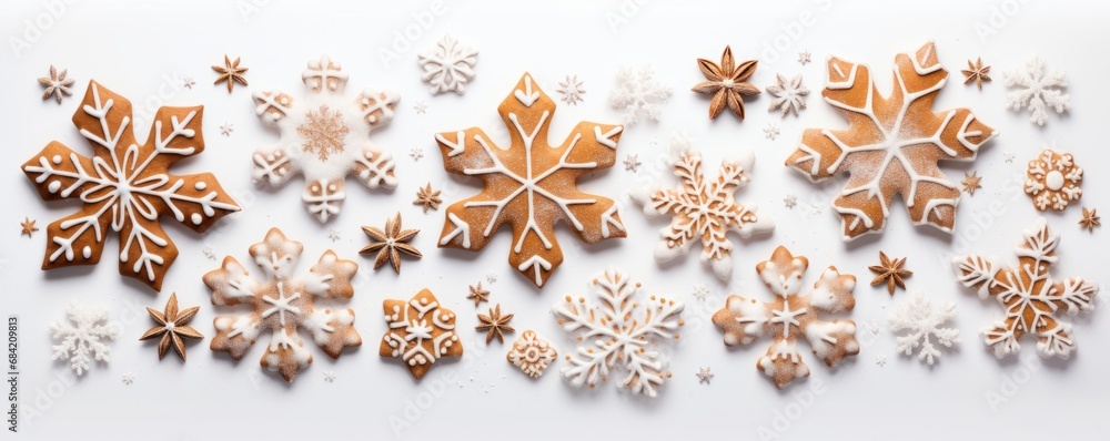 Festive Snowflake Gingerbread Cookies: A Delightful Holiday Treat! Generative AI Festive Snowflake Gingerbread Cookies: A Delightful Holiday Treat! Generative AI