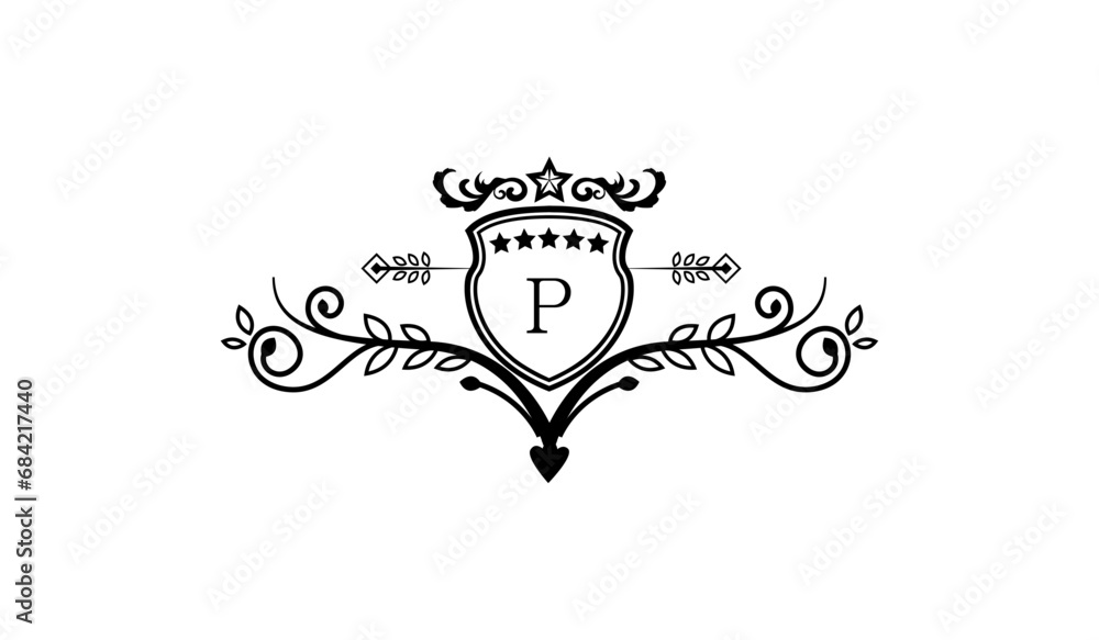 Luxury Leaves Logo P Luxury Leaves Logo P