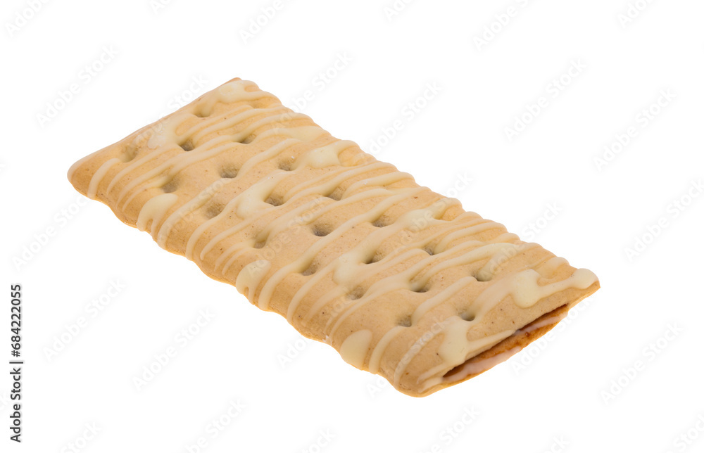 cookies with jam isolated cookies with jam isolated