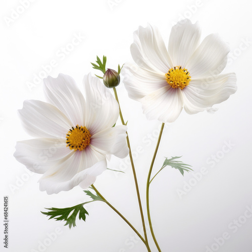 daisies isolated on white
