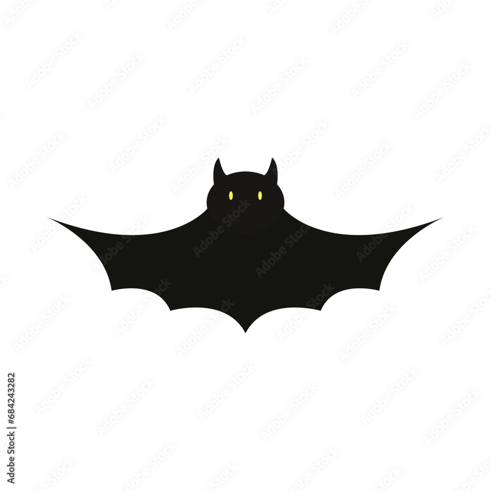 Bat Silhouette Illustration Bat Silhouette Illustration
