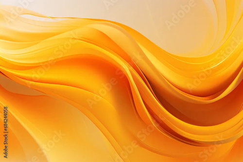 abstract orange background, generative ai