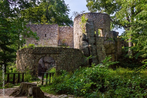 Castle Bolczow in Janowice Wielkie, Poland