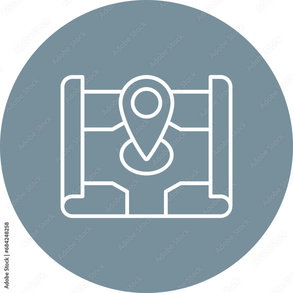 Map Area Icon Map Area Icon
