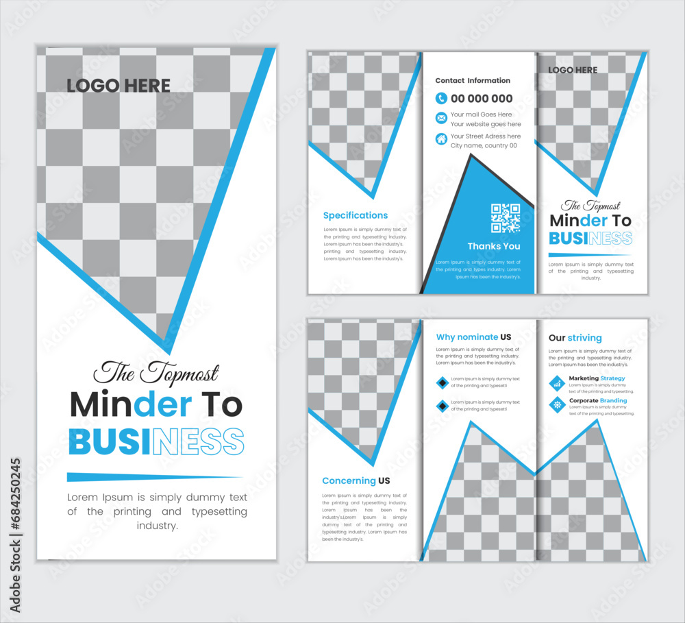 vector trifold brochure template.
vector abstract infographic brochure.
Vector business trifold brochure template.
